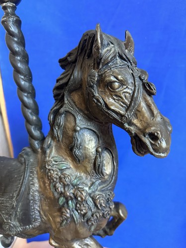 Large bronze carousel - large,