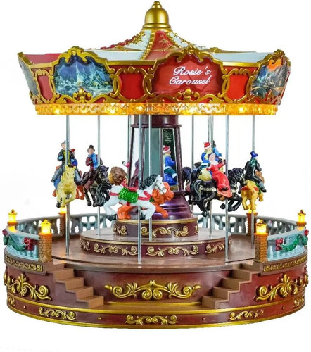 Christmas carousel decoration - carousel,