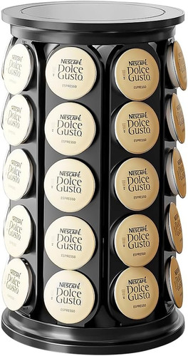 Coffee pod storage carousel - storage,