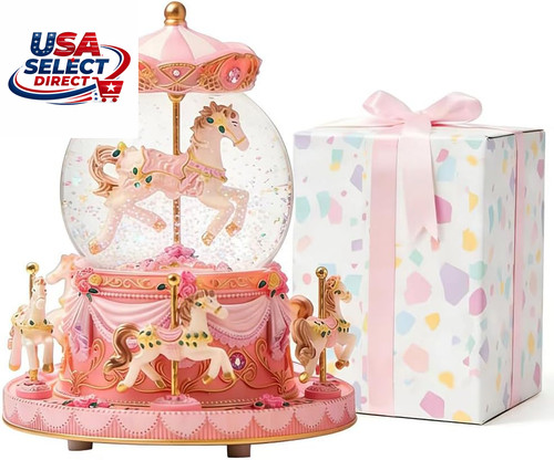 Carousel horse music - carousel, box