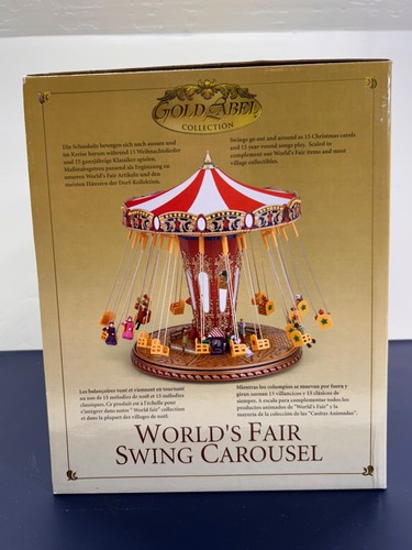 Christmas gold label swing - gold,